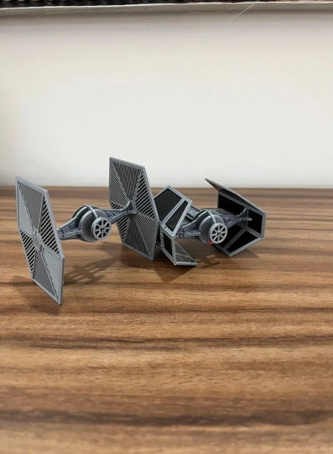 3D CRAFT Lord Darth Vader TIE Advanced X1 Model Kit Parts, Plastic Scale Model Sprue,Multicolor - Image 5